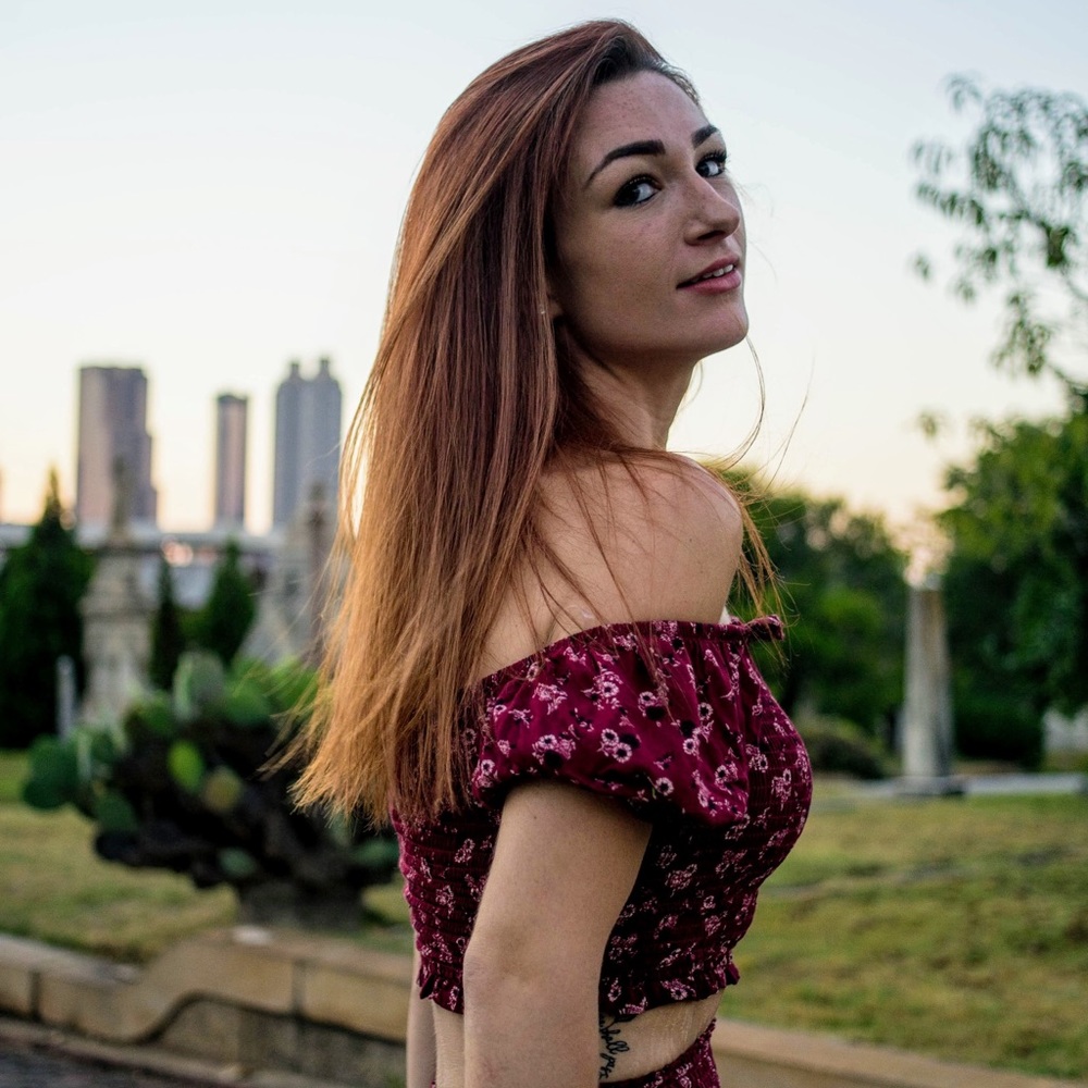 Burgundy Floral Crop Top